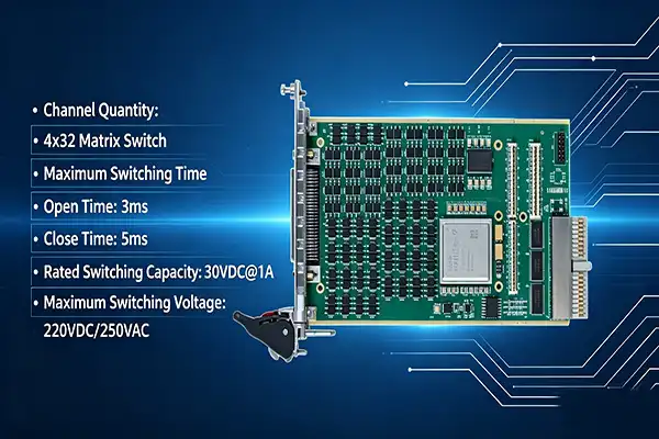 Which PXIe matrix switch module integrates diagnostic tools like BIRST and eBIRST?